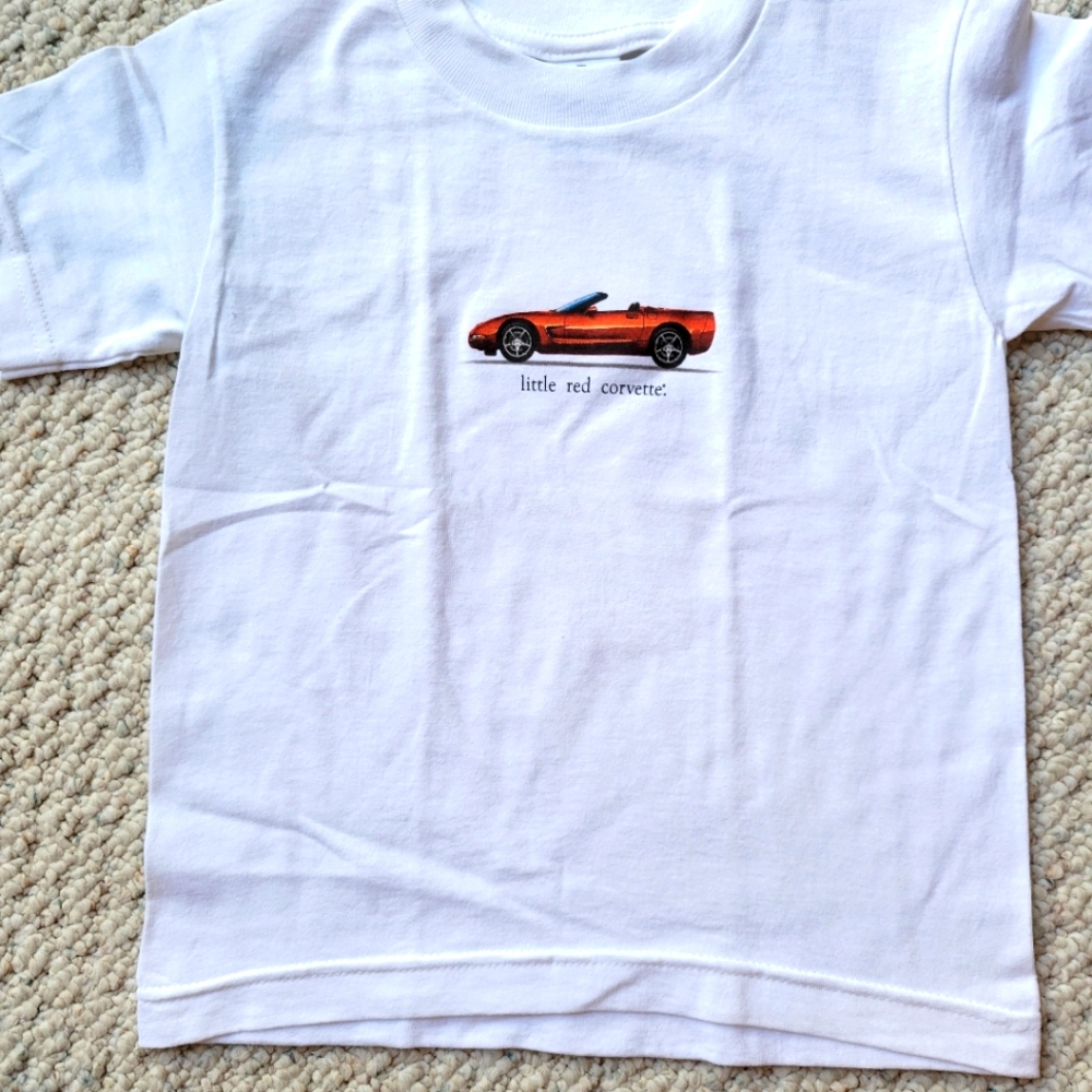 Licensed GM  Is CorvetteT-shirt for youth.